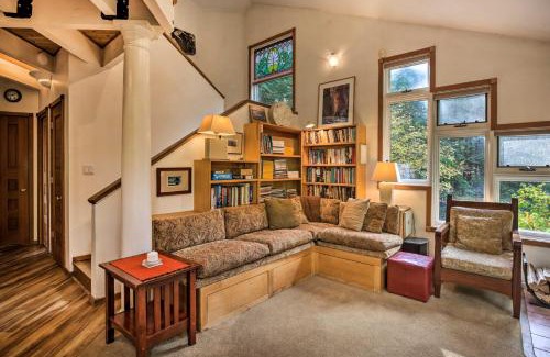 Belknap Springs House | Enchanting Escape with Hot Tub, Decks and Views!