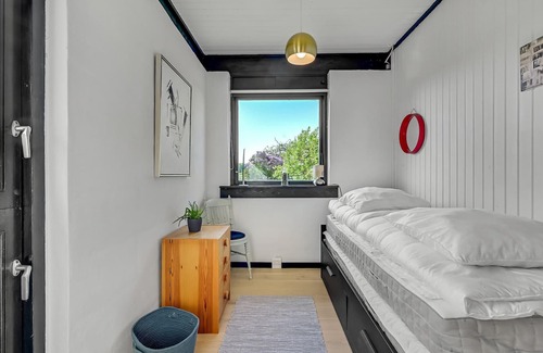 Vemmenæs House | Enjoy a fantastic sea view from the property of this vacation home.