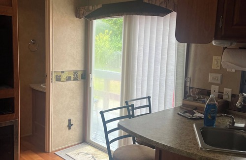 North Bay Shore House | Enjoy a little bit of country living in this park model two bedroom trailer home