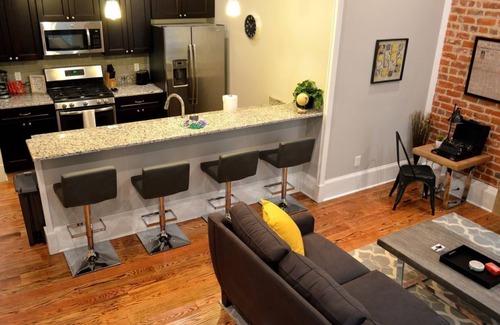 Central Business District Condo | Entertainment Themed-The Picayune, Historic luxury condo with balcony, 2 blocks