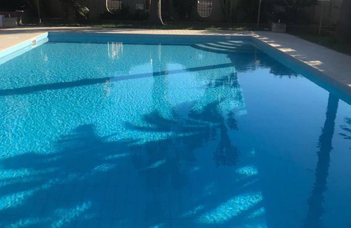 Isola delle Femmine Villa | Entire Apartment in Villa with Pool facing the Beach