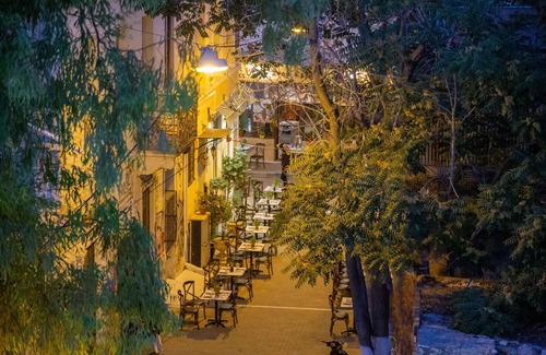 Psirri Apartment | Entire Building in the Heart of Athens Sleeps 15 With Private Rooftop Terrace