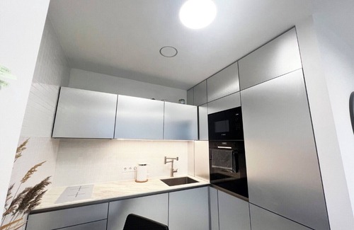 Uzupis Apartment | Entire Green Studio 10 min walk to Old Town