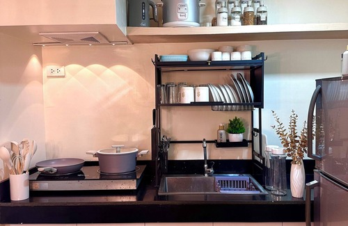 Malamig Condo | Escape to this condo in picturesque Urban Staycation.