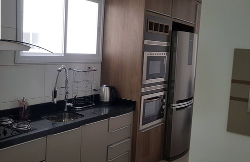 Capao da Canoa Apartment | Excellent Apt Single Green Terrace With Sea View Pool 3 Dormit 100m New Sea