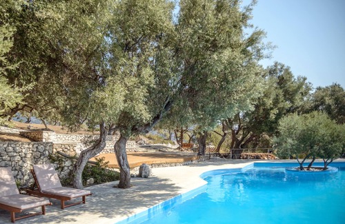 Sivota Villa | Exclusive and luxuriant private peninsula property, unique villa, pool and views