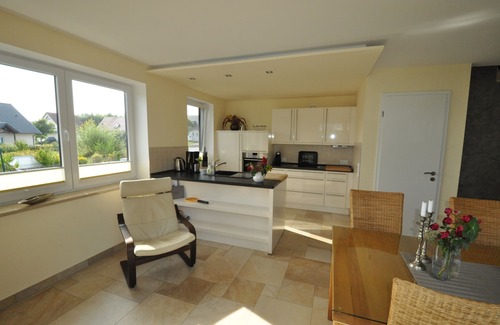 Wohlenberg House | Exclusive DH, Baltic Sea view, sauna, fireplace, 300 m from the beach, sea view, WLAN