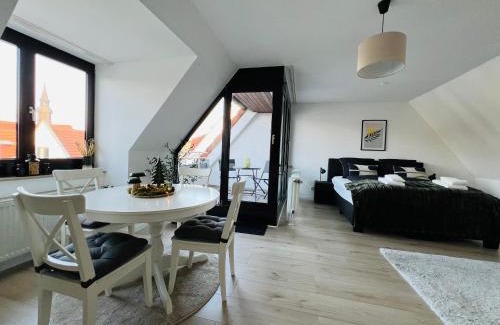 Bielefeld Apartment | Exklusive Loggia über der Altstadt