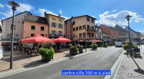 Hericourt Apartment | F3 rez-de-chaussée Centre ville au calme avec Balcon Garage et Netflix