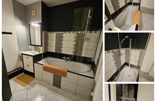 Hericourt Apartment | F3 rez-de-chaussée Centre ville au calme avec Balcon Garage et Netflix