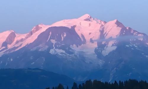Cordon Ski Chalet | Face au Mont Blanc, plein sud