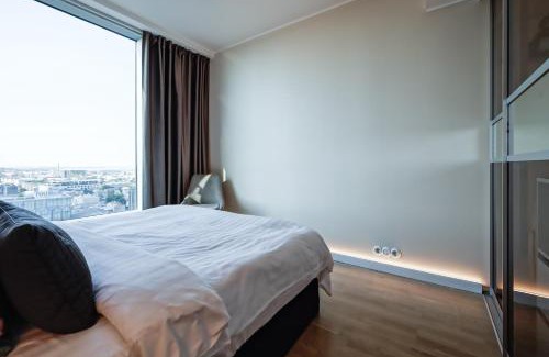 Kesklinn Apartment | Fahle building, skyline view 1 bedroom Flat near Centre