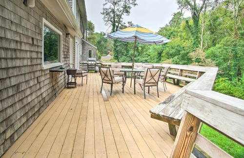 Falmouth House | Falmouth Retreat with Deck and Grill, Walk to Beaches!