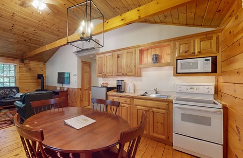 Northport Cabin | Family-friendly cabin with fireplace, kitchen, hiking & plenty of fun