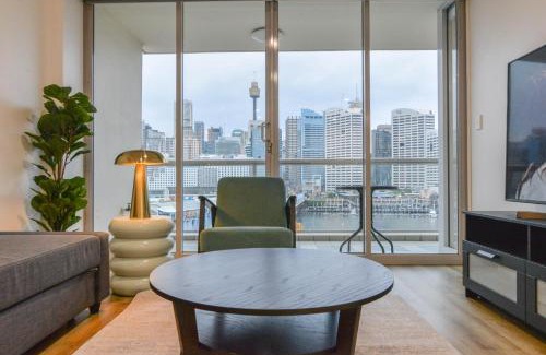 Darling Harbour Apartment | Family Harbour Escape with Harbour Views & Parking