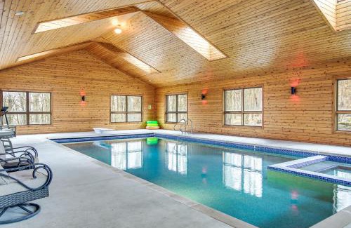 Elkhart Lake House | Family Home with Indoor Pool about 2 Mi to Elkhart Lake!