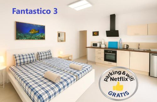 Puerto de la Cruz Apartment | Fantastico Apartments Terrasse Balkon Klima Küche Gratis Parkplatz BBQ Puerto de la Cruz