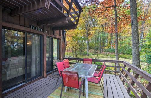 Farmington House | Farmington A-Frame with Lake Access and Fire Pit!