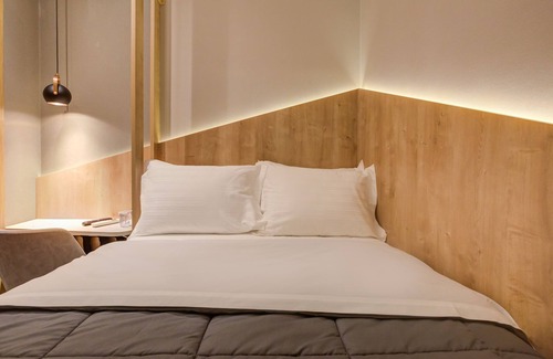 Aeroporto Internacional Governador Andre Franco Montoro Hotel | Fast Sleep Suites by Slaviero Hotéis dentro do Aeroporto Guarulhos Terminal 2, desembarque Oeste