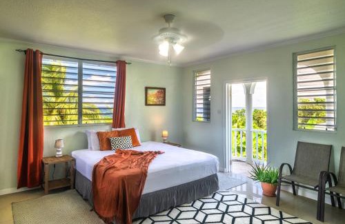 La Plaine Apartment | Ferapalms Tropical Escape with Ocean & Mountain View