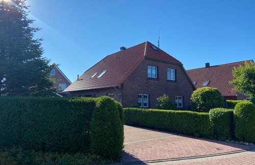 Horum Apartment | Ferien im Wangerland Ferienwohnung MUSCHEL Minsen Schillig Hund Pool Sauna