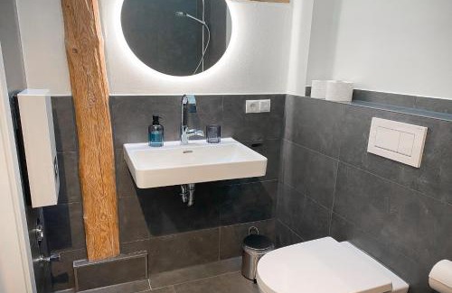 Ohne Apartment | Ferienwohnung in der alten Scheune Hofblick für 3 Personen