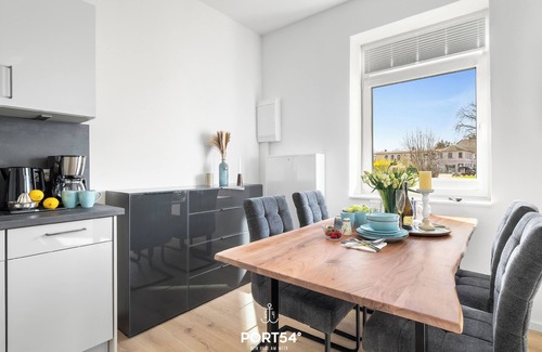Gelting Apartment | Ferienwohnung Strandzeit - Ostsee- und Strandnah, Modern, Terrasse, Duschbad