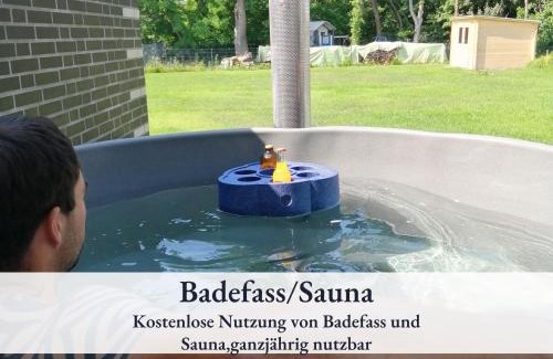 Wendisch Rietz Apartment | Fewo Lake I Kamin I inkl Badefass I inkl Sauna I 2 Schlafzimmer