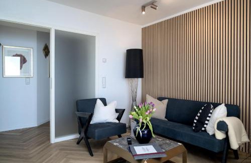 Sassnitz Apartment | FeWo Meerzeit - Balkon, Sauna, Meerblick