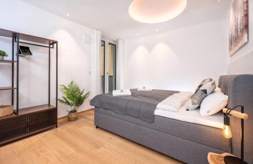 Oberstaufen Apartment | FeWo Zirbenruhe: zentral & modern mit Naturflair