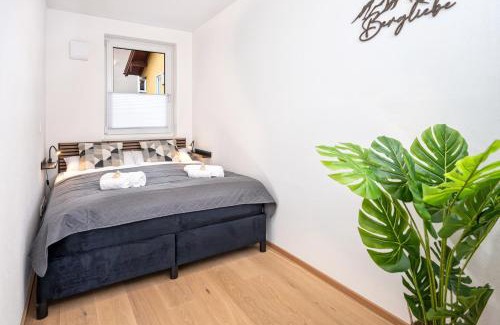 Oberstaufen Apartment | FeWo Zirbenruhe: zentral & modern mit Naturflair