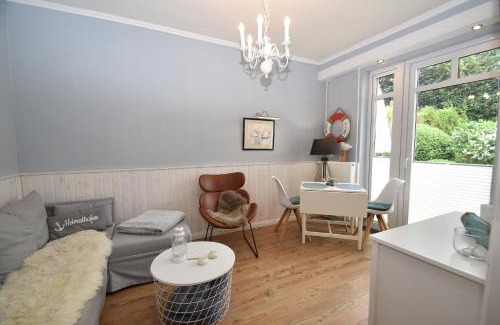 Gluecksburg Apartment | fewo1846 - Pauline - zauberhafte Wohnung für 2 Personen mit Terrasse und Garten