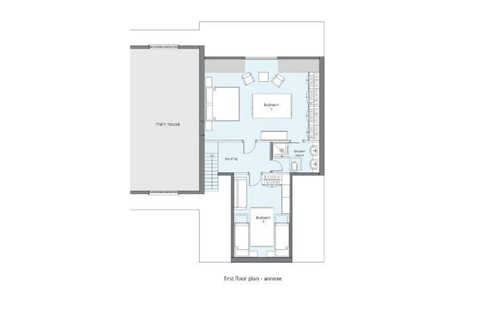 Saint Clement House | Field View, whole annexe