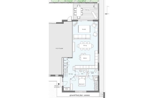 Saint Clement House | Field View, whole annexe