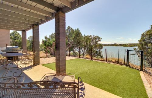 Show Low House | Firelit Nights By the Lake Cozy Show Low Retreat
