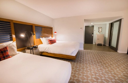 Live Oak Hotel | Fireside Fantasy: 2 Cozy Rooms with Pool Access & Santa Cruz Nature Trails