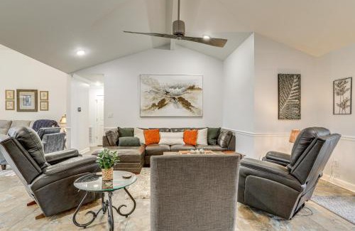 Heber Springs House | Firplace and Deck Riverfront Heber Springs Home