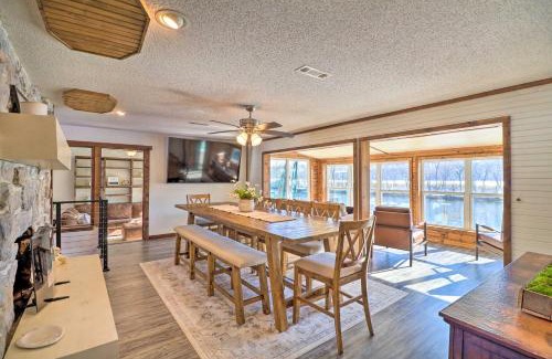 Cotter House | Fish House with Deck, Fire Pit and River Views