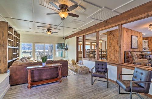 Cotter House | Fish House with Deck, Fire Pit and River Views