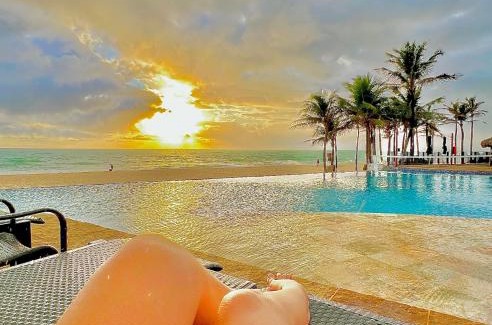 Porto das Dunas Resort | Flat à Beira do Mar e pé na areia em Beach Park