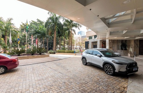 Alphaville Industrial Apartment | Flat com lazer, Wi-Fi e ótima localização