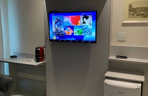 Campos Hotel | Flat Encantador com Piscina/Vista Exclusiva Para Av. Pelinca