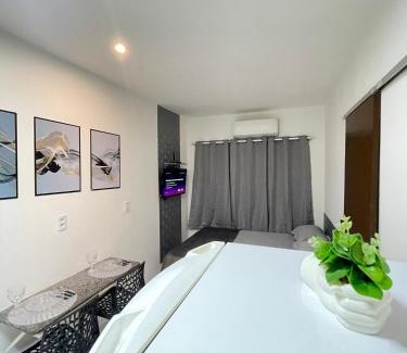 Feira de Santana Apartment | Flat Moderno e Climatizado I - Próximo ao centro