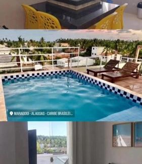 Ponta do Mangue Apartment | Flat Recanto do Mar - Maragogi AL