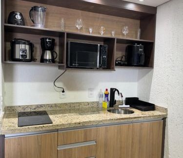 Boqueirao Apartment | Flat Santos frente mar Canal 3