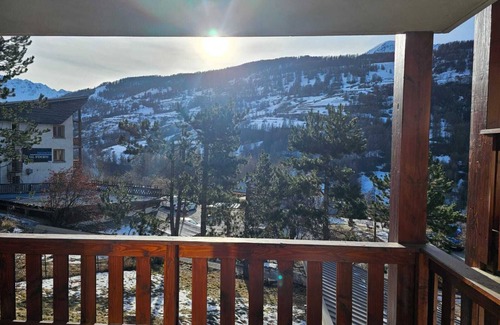 Vars Apartment | Flat Vars St Marcellin 6pers + dedicated parking, shuttle bus and nearby resort