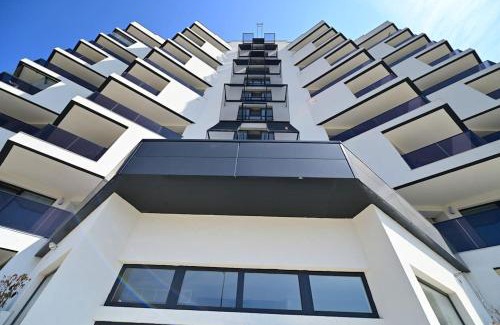 Selimbar Apartment | FLH - SIBIU - The Evolution LUXURY Apt - 2 Bedrooms, 1 Livingroom, 2BA with 3 ACs Units and Panoramic view - Sleeps 6 - Shopping City Mall