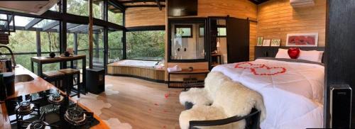 Urubici House | Floresta Secreta- Pousada Cachoeira da Neve