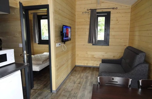 Ranspach Ski Chalet | Flower Camping Les Bouleaux * - Comfort Spa Chalet 24m² (1 bedroom) 3 people