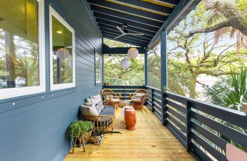 Folly Beach House | Folly Oasis | Cozy Beachside Home + Pool